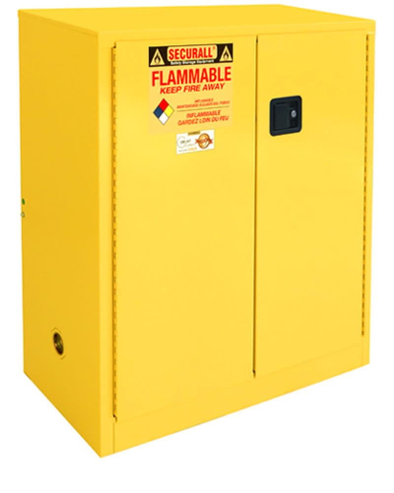 GuestSupply US | SECURALL Flammable Safety Storage Cabinet, 30 Gal